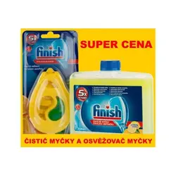 ست بوگیر و جرمگیر ماشین ظرفشویی فینیش Finish رایحه لیمو