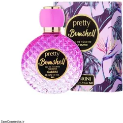 ادکلن زنانه گابرینی ترکیه مدل Pretty Bomshell با رایحه ملایم و شیرین خوشبو حجم ۵۰ میل