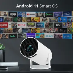 ویدیو پروژکتور HY-300 پک اورجینال ا Smart Projector با کیفیت 4k Ultra HD - بازرگانی ماکسیس-ایران ماکسیس