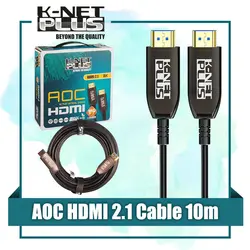 کابل 2.1 HDMI فیبر نوری کی نت پلاس 10 متری KP-CHAOC21100