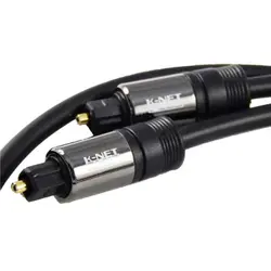 کابل صدا اپتیکال کی نت پلاس مدل KP-CSO0018 طول 1.8 متر