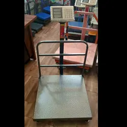 ترازو باسکول ۴۰۰ کیلویی تاشو کیبورد استیل