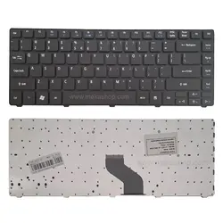 کیبرد لپ تاپ ایسر Acer Aspire 3810 - واردات و پخش قطعات و لوازم جانبی لپ تاپ
