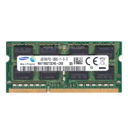 رم لپ تاپ 4GB DDR3 1600MHz PC3-12800 - واردات و پخش قطعات و لوازم جانبی لپ تاپ