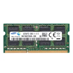 رم لپ تاپ 4GB DDR3 1600MHz PC3-12800 - واردات و پخش قطعات و لوازم جانبی لپ تاپ