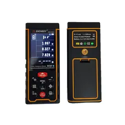 متر لیزری دوربین و بلوتوث دار SW-S80 - تجهیزات نقشه برداری جهان پیمایش