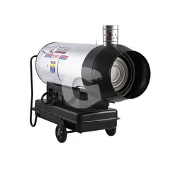 جت هیتر دوموتور نیرو تهویه البرز دوگانه سوز دودکش دار باکدار مدل 2EDB-120