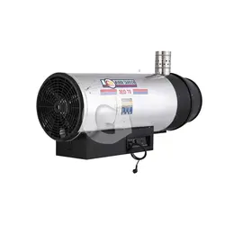 جت هیتر دوموتوره نیروتهویه البرز دوگانه سوز دودکش دار مدل 2ED-120