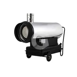 جت هیتر دودکش دار نیرو تهویه البرز گازوئیل سوز باکدار مدل QELB-110