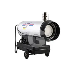 جت هیتر دودکش دار نیرو تهویه البرز گازوئیل سوز باکدار مدل QELB-110