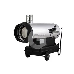 جت هیتر دودکش دار نیرو تهویه البرز دوگانه سوز باکدار مدل QEDB-110