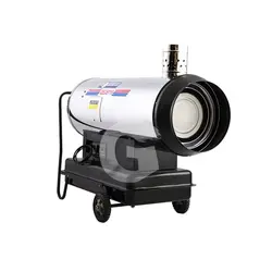 جت هیتر دودکش دار نیرو تهویه البرز دوگانه سوز باکدار مدل QEDB-110