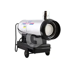 جت هیتر دودکش دار نیرو تهویه البرز دوگانه سوز باکدار مدل QEDB-110