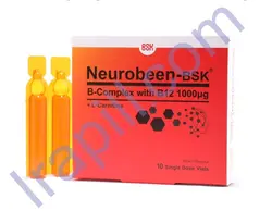 ویال خوراکی نوروبین 1000 میلی گرم بی اس کی 10 عددی