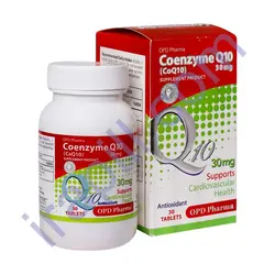 قرص کوآنزیم کیوتن 30 میلی گرم او پی دی فارما 30 عدد