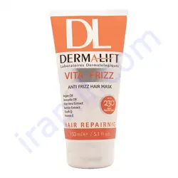 ماسک مو مناسب موهای وز دار ویتا فریز درمالیفت 150 میلی لیتر