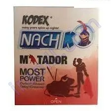 کاندوم تاخیری و خاردار مدل Matador ناچ کدکس 3 عددی