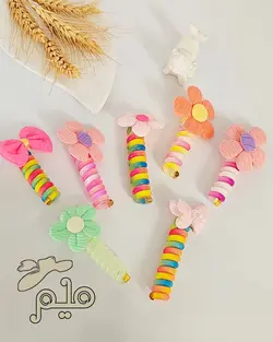 کش فنری پیکسل گل