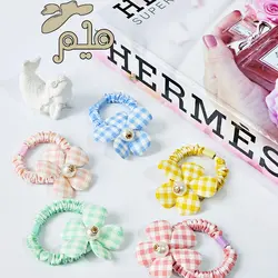 کش موی گل پارچه ای