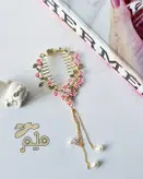 گیره گوجه ای شکوفه صورتی