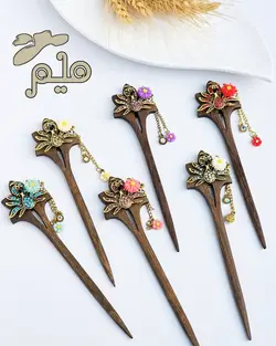 کانزاشی چوبی نگیندار