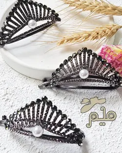 گیره فرانسوی تاج دودی