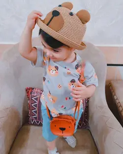 کلاه حصیری تدی