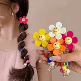 کش مو فنری گل سلیکونی