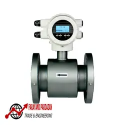 فلومتر مغناطیسی DN80 Rubber SST316 4-20mA Pulse