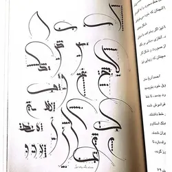 کتاب کرشمه خوشنویسی ، تولدی دیگر اثر احمد آریا منش