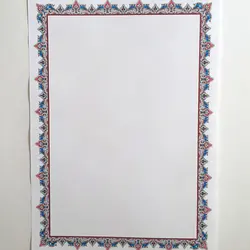 کاغذ تذهیب برای خوشنویسی بسته 20 عددی کد 714