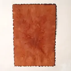 کاغذ دور سوخته خوشنویسی در سایز بزرگ 49*34