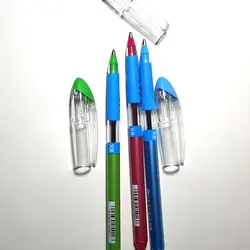 اشنایدر XB خوشنویسی پک خودکار 3 رنگ نیلی سرخابی سبز کشمشی