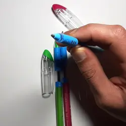 اشنایدر XB خوشنویسی پک خودکار 3 رنگ نیلی سرخابی سبز کشمشی