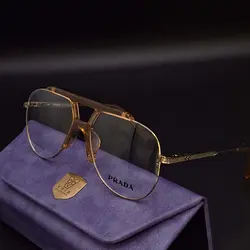 عینک طبی یونیسکس برند پرادا مدل فشن کد 09812