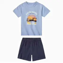 ست تیشرت شلوارک پسرانه برند پپرتز آلمان