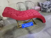 تخت آرایشگاهی  مژه موجی پایه فورتیک دررنگ بندی متنوع پارچه شیک هزینه ارسال درب منزل توسط مشتری پرداخت میشود
