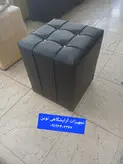 پاف تک نفره مربع در طرح و رنگ مختلف چرم وپارچه هزینه ارسال درب منزل توسط مشتری پرداخت میشود