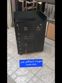 ترولی قفل دارچهار کشوویک درعرض ۴۰در۶۰ هزینه ارسال درب منزل توسط مشتری پرداخت میشود