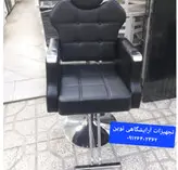 صندلی  آرایشگاهی مدل گلایل سینی گرد فوم سرد