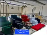 پدیکور شاه نشین فورتیک طلایی همراه بااستیج و شیرآلات پاف ونیمکت