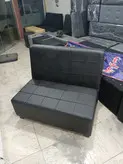 مبل انتظار مبل اداری  مبل کافی نت مبل گیم نت سه نفره دردو مدل چرم و پارچه