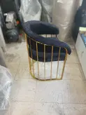 صندلی فورتیک طلایی مدل سزار  دررنگ بندی متنوع چرم و پارچه