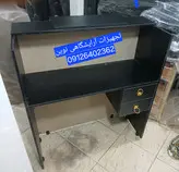 کانتر آرایشگاهی دررنگ بندی سفیدومشکی