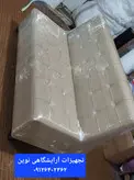 مبل گیم نت چهارنفره دررنگ بندی متنوع چرم وپارچه طول 150
