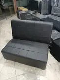 مبل انتطارمبل گیم مبل کافی نت مبل انتظار چهارنفره چرم مشکی