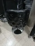 صندلی آرایشگاهی  چستر کوپ سینی گرد جکدار دررنگ بندی متنوع