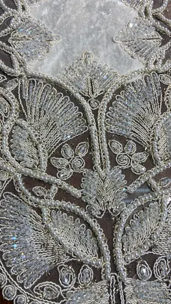 ست رومیزی 5 تکه مربع دار کریستال ترک