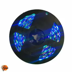 پک ریسه ال ای دی 5 متری RGB برنامه پذیر و حساس به صدا - مه لایت