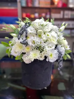 باکس گل ترکیبی ترحیمی